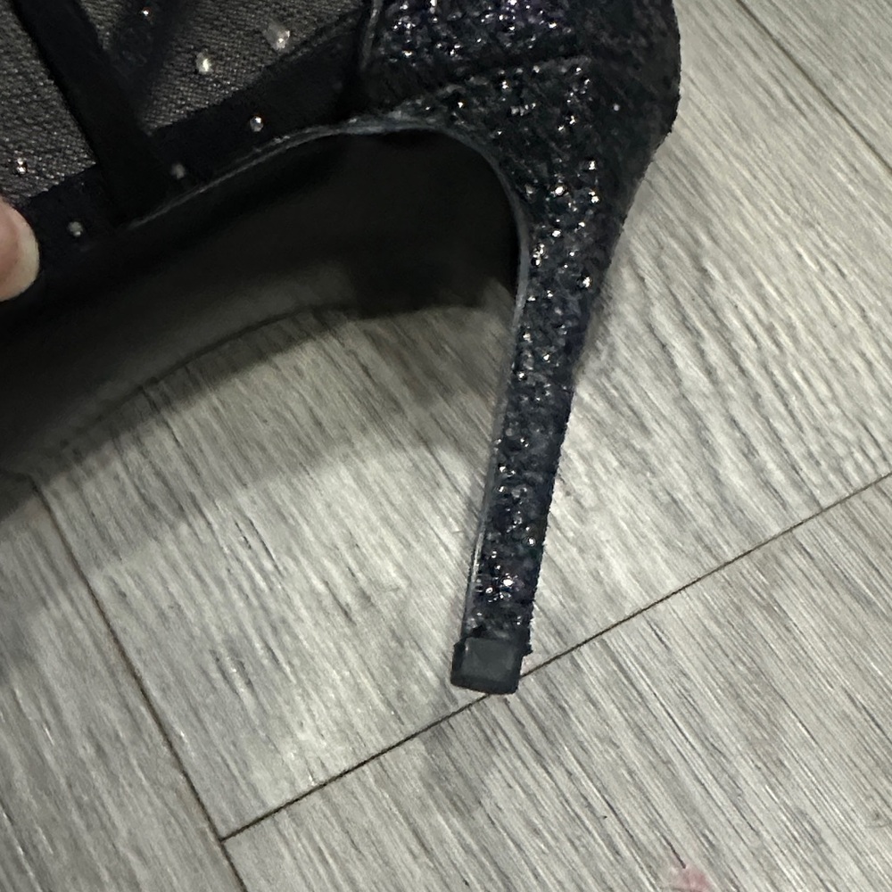 BCBGeneration Black Rhinestone Heels - image 6